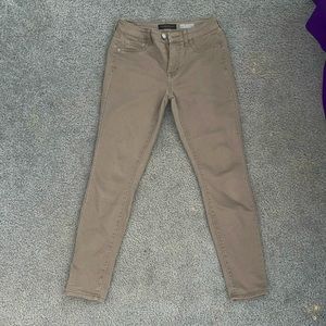 Aeropostale High Wasted Jeggings- Size 2- Tan
